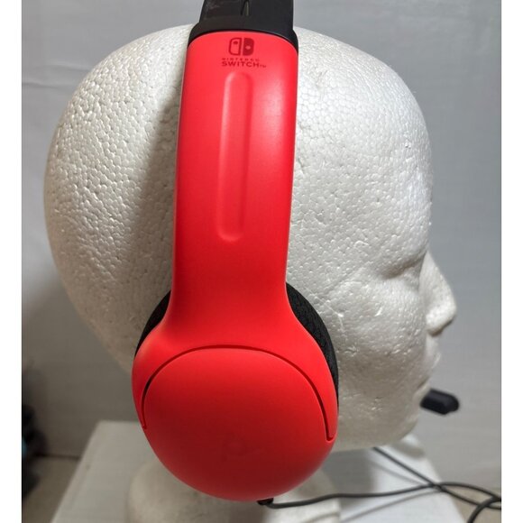 PDP Gaming LVL40 Airlite Stereo Headset With Mic For Nintendo Switch 8E Red Blue - Picture 7 of 12